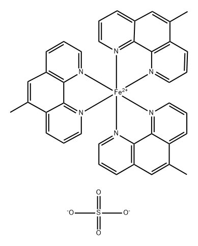 5-METHYL-1,10-PHENANTHROLINE FERROUS PERCHLORATE 구조식 이미지