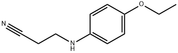 시아노에틸-p-페네티딘 구조식 이미지