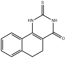 2-THIOXO-2,3,5,6-TETRAHYDROBENZO[H]QUINAZOLIN-4(1H)-ONE Structure