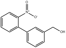 3-(2-Nitrophenyl)benzyl alcohol Structure