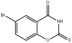 6-Bromo-2-thio-2H-1,3-benzoxazine-2,4(3H)-dione 구조식 이미지
