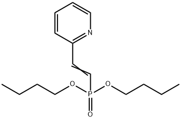 [2-(2-Pyridyl)ethenyl]phosphonic acid dibutyl ester Structure