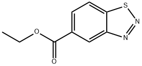 에틸벤조[D][1,2,3]티아디아졸-5-카르복실레이트 구조식 이미지