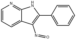 3-Nitroso-2-phenyl-1H-pyrrolo[2,3-b]pyridine Structure