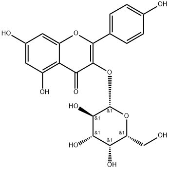 kaempferol-3-O-galactoside Structure
