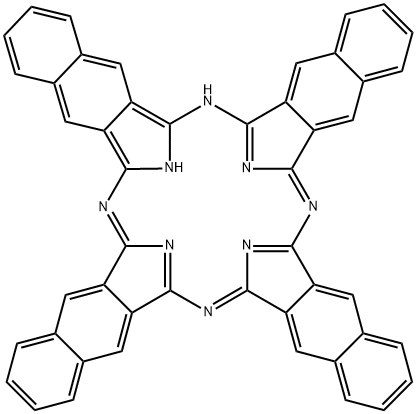 2,3-NAPHTHALOCYANINE Structure