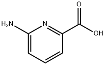 6-Aminopyridine-2-carboxylic acid 구조식 이미지