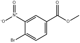 Methyl 4-bromo-3-nitrobenzoate 구조식 이미지
