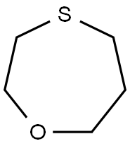 테트라하이드로-5H-1,4-옥사티에핀 구조식 이미지