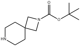 2-(tert-Butoxycarbonyl)-2,7-diazaspiro[3.5]nonane Structure