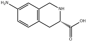 3-Isoquinolinecarboxylicacid,7-amino-1,2,3,4-tetrahydro-,(3S)-(9CI) 구조식 이미지