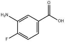 3-Amino-4-fluorobenzoic acid Structure