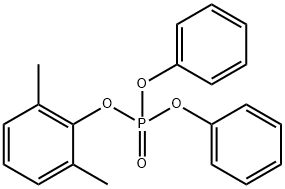 인산(2,6-디메틸페닐)디페닐에스테르 구조식 이미지