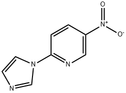 2-(1H-imidazol-1-yl)-5-nitropyridine 구조식 이미지
