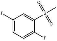 1,4-Difluoro-2-(methylsulfonyl)benzene Structure