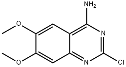 2-Chloro-4-amino-6,7-dimethoxyquinazoline Structure