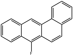 7-fluorobenzanthracene Structure