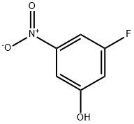 3-Fluoro-5-Nitrophenol 구조식 이미지