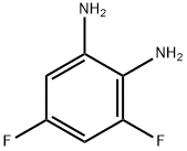 1,2-디아미노-3,5-디플루오로벤젠 구조식 이미지
