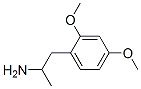 1-(2,4-dimethoxyphenyl)propan-2-amine Structure