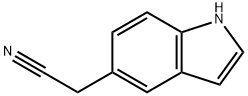 1H-Indole,5-acetonitrile Structure