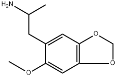 1-(6-methoxybenzo[1,3]dioxol-5-yl)propan-2-amine 구조식 이미지