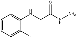 (2-FLUORO-PHENYLAMINO)-ACETIC ACID HYDRAZIDE Structure