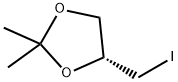 2,2-디메틸-4(R)-4-요오도메틸-1,3-디옥살란 구조식 이미지