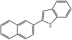 2-(2-NAPHTHYL)INDOLE Structure