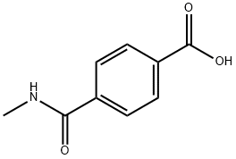 4-[(Methylamino)carbonyl]benzoic acid Structure