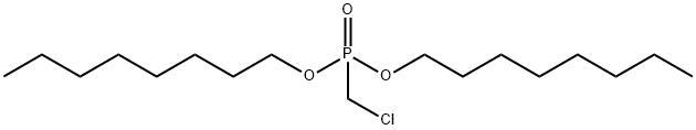 DIOCTYL CHLOROMETHYLPHOSPHONATE Structure