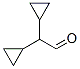 dicyclopropylacetaldehyde  Structure