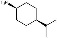 CYCLOHEXANAMINE, 4-(1-METHYLETHYL)-, CIS- 구조식 이미지
