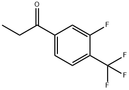 3'-фтор-4'-(трифторметил) пропиофенон структурированное изображение
