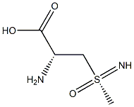 L-Alanine, 3-[[S(S)]-S-methylsulfonimidoyl]- (9CI) Structure