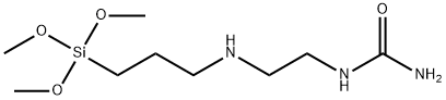 [2-[[3-(trimethoxysilyl)propyl]amino]ethyl]urea  Structure