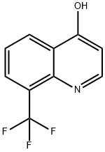 8-(TRIFLUOROMETHYL)QUINOLIN-4-OL Structure