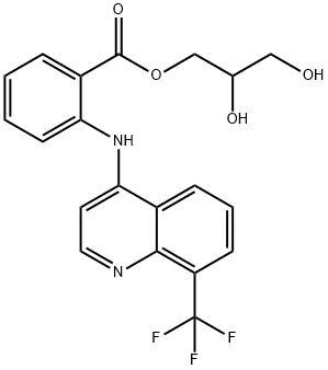 floctafenine 구조식 이미지