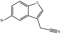 5-브로모-3-시아노메틸-벤조[B]티오펜 구조식 이미지