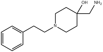 4-(아미노메틸)-1-페네틸피페리딘-4-올 구조식 이미지