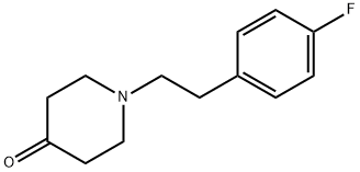 1-(4-Fluorophenethyl)-4-piperidone Structure