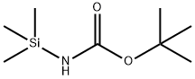 Carbamic acid, (trimethylsilyl)-, 1,1-dimethylethyl ester (9CI) Structure