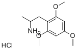 1-(2,4,6-TRIMETHOXYPHENYL)-2-AMINO-PROPANE HYDROCHLORIDE Structure