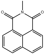 2-메틸-1H-벤즈[de]이소퀴놀린-1,3(2H)-디온 구조식 이미지