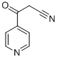 3-OXO-3-PYRIDIN-4-YL-PROPIONITRILE Structure