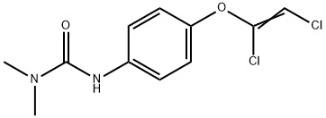 N'-[4-[(1,2-Dichloroethenyl)oxy]phenyl]-N,N-dimethylurea Structure
