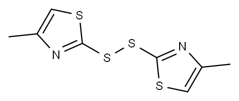 2,2'-DITHIOBIS(4-METHYLTHIAZOLE) Structure