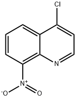 4-CHLORO-8-NITROQUINOLINE Structure