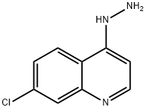 7-CHLORO-4-HYDRAZINOQUINOLINE Structure