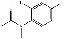 N-(2,4-DIFLUOROPHENYL)-N-METHYLACETAMIDE Structure